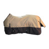 Outdoordeken Imperial Riding Limited Fleece met hals - Beige / grijs