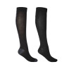 Unisex kniekousen met logo set van 2 Kingsland - Zwart