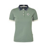 Damespoloshirt in piqué KLLaura Kingsland dames - Groen agave