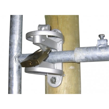 Sluitoptie met hangslot voor Kerbl-weidepoort