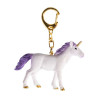Sleutelhanger Unicorn - HKM - Wit / lila