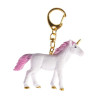 Sleutelhanger Unicorn - HKM - Wit / felroze
