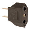 Convector stekker US - Zwart