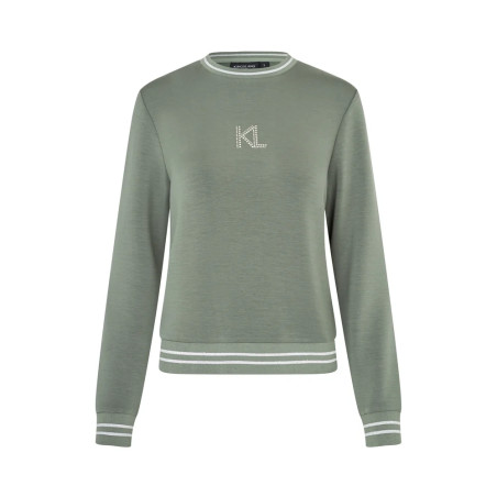 Dames sweatshirt met Swarovski-kristallen KLLilian Kingsland