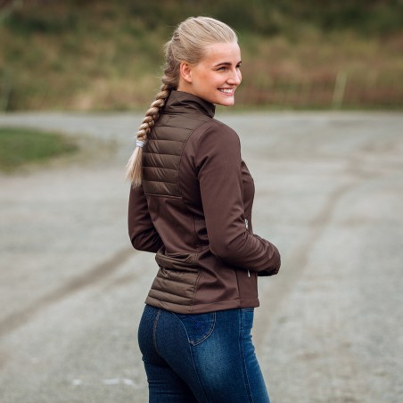Hybride softshell-jas Horze Maeve dames