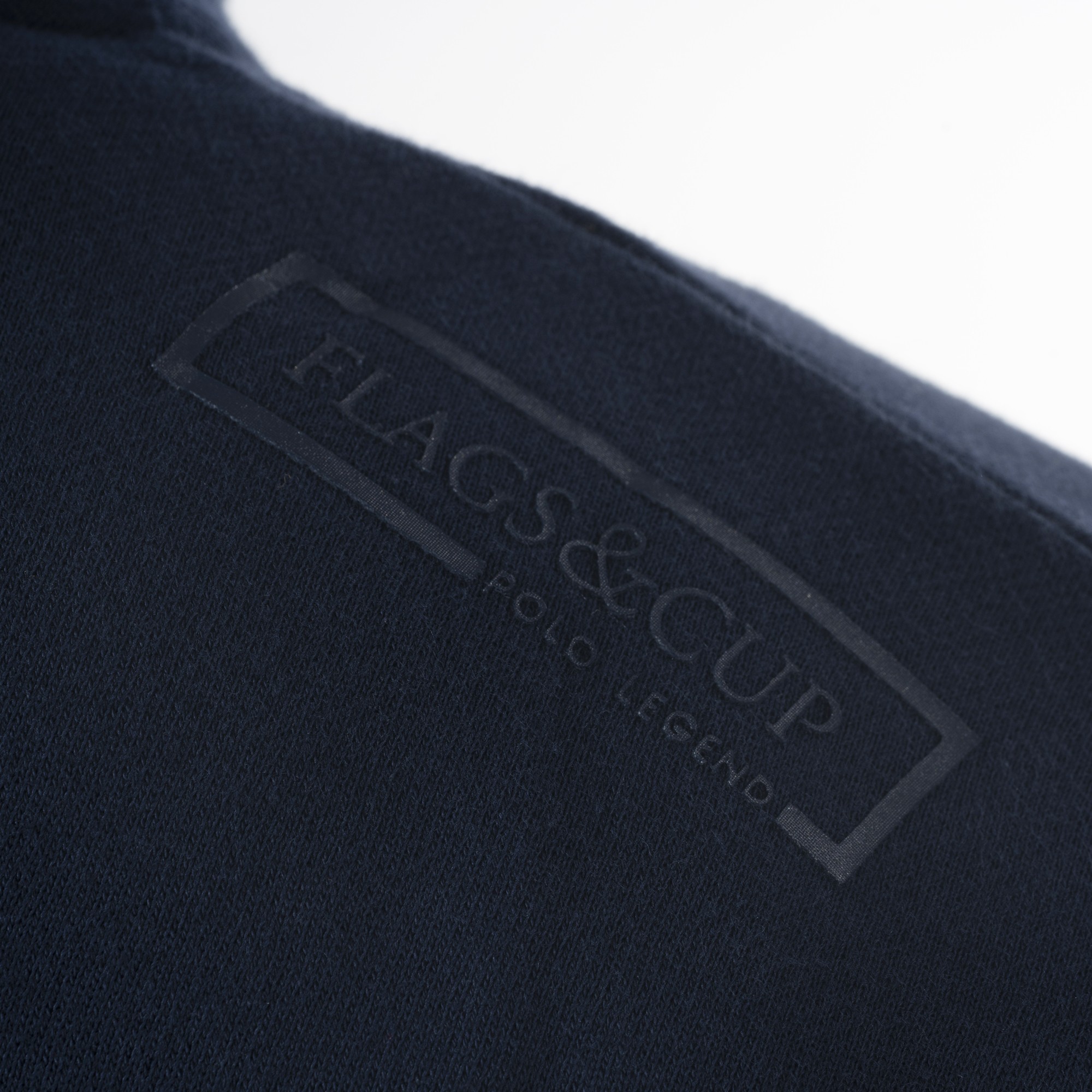 Kindersweater met rits Perico Flags & Cup Marineblauw