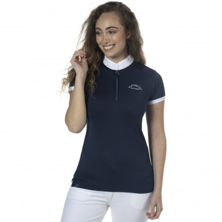 Dames poloshirt Clorinda met korte mouwen Flags & Cup