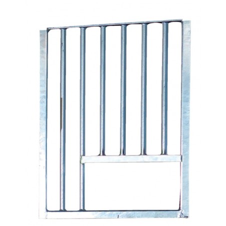 Vast raam met traliewerk en voederopening La Gée