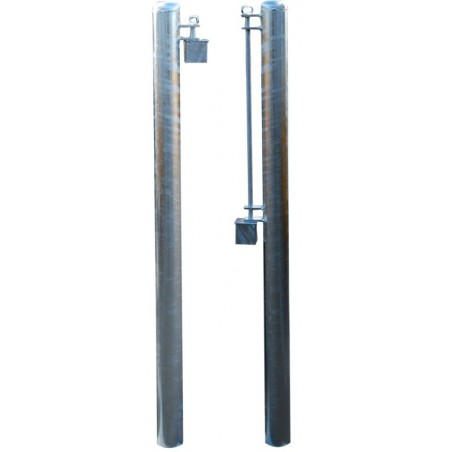 Palen met bevestiging en anti-inbraaksysteem La Gée