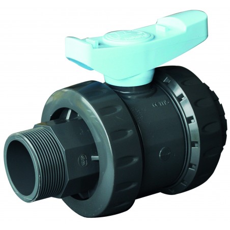 Versterkte afvoerklep met vrouwelijke/mannelijke flens - 2" 50/60 mm La Gée