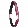 Werkbare singel nylon Imperial Riding Deluxe - Roze / bordeaux / zilver