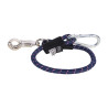 Elastische aanbindlijn Imperial Riding voor vrachtwagen 60 cm - Marine / wit