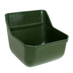 Deurvoederbak met vlakke rand Kerbl