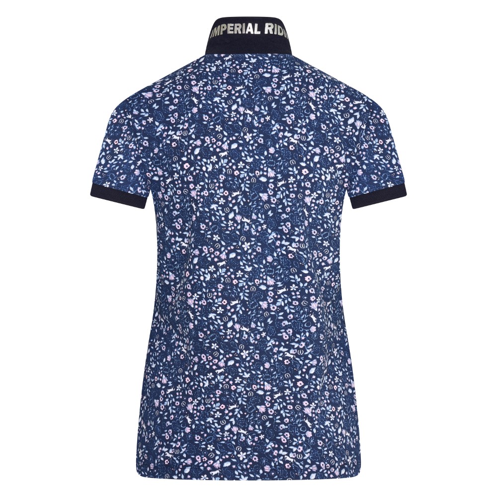 Polo Imperial Riding Mandy Marinebloem Blauw