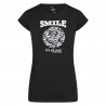 T-shirt Imperial Riding Smiley Zebra - Zwart