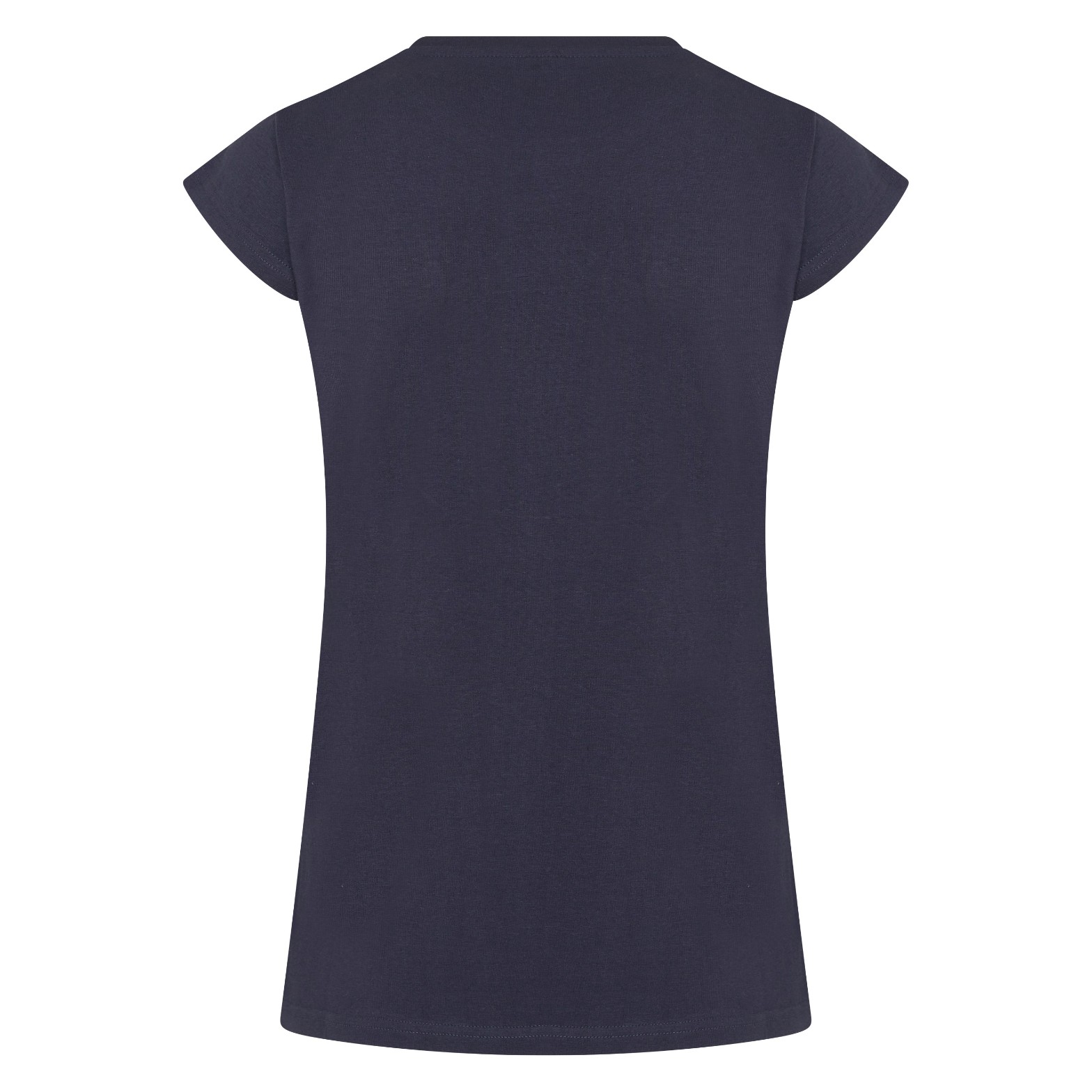 T-shirt Imperial Riding Smiley Bloemen Marineblauw