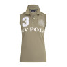 Mouwloze polo Favouritas HV Polo - Groene olie
