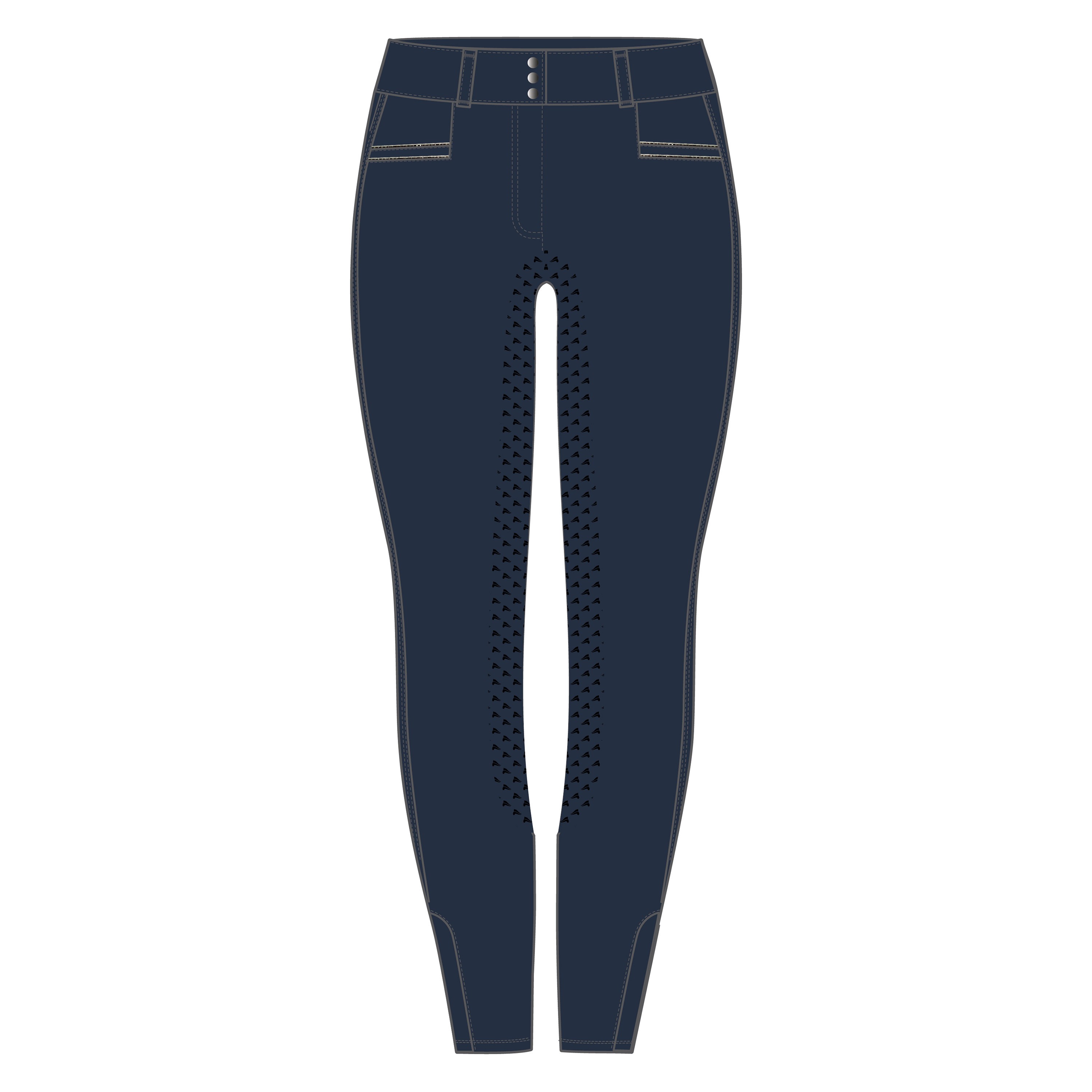 Easy Rider Amara FullGrip rijbroek Marineblauw Easy Rider Amara FullGrip rijbroek Marineblauw