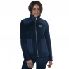 Damen-Fleecejacke Haisla Flags & Cup - Marineblauw