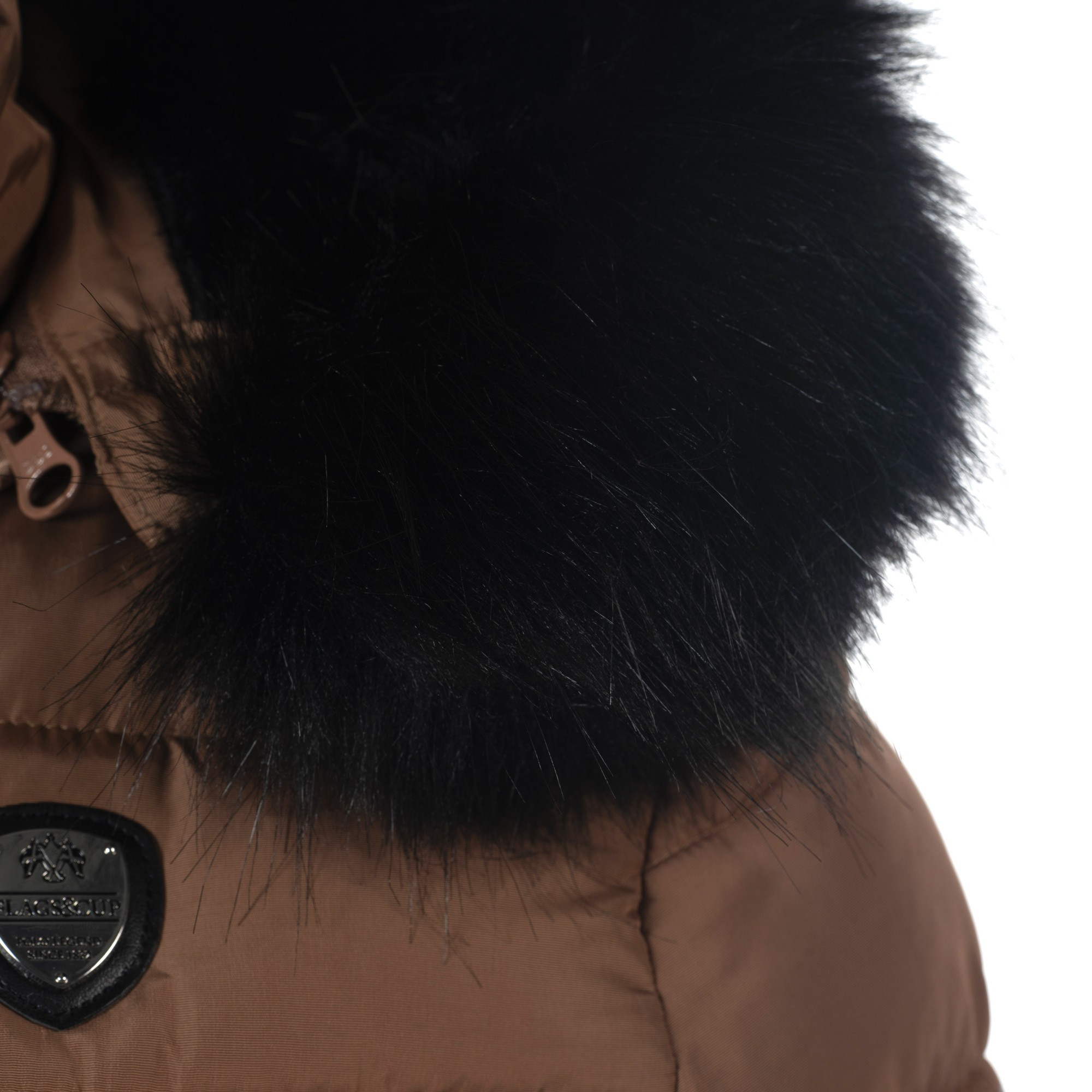 Damesparka Sarnia Flags & Cup Mokka Bruin Damesparka Sarnia Flags & Cup Mokka Bruin