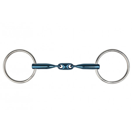 Mors 2 ringen Metalab Eco Blue dubbel gebroken