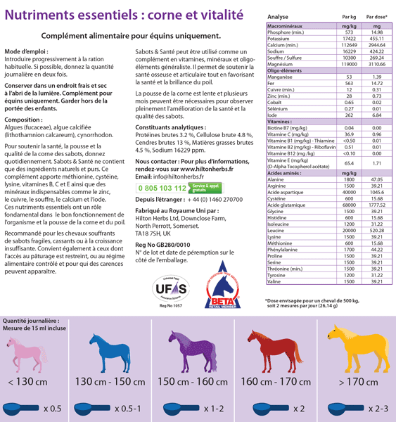 Sabots et Santé Hilton Herbs