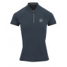 Polo Equithème Emma korte mouwen - Marineblauw