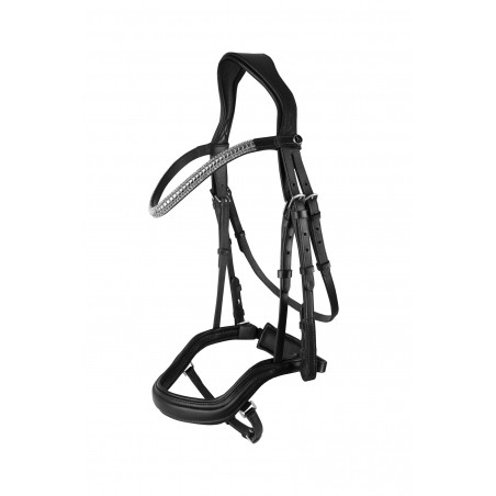 Anatomisch hoofdstel Horze Highbury frontriem met strass