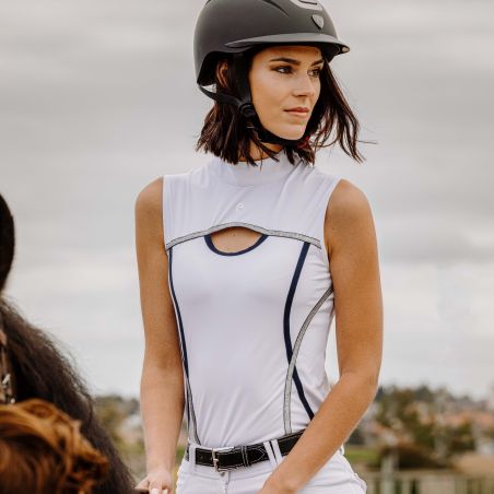 Polo Equithème Puebla zonder mouwen