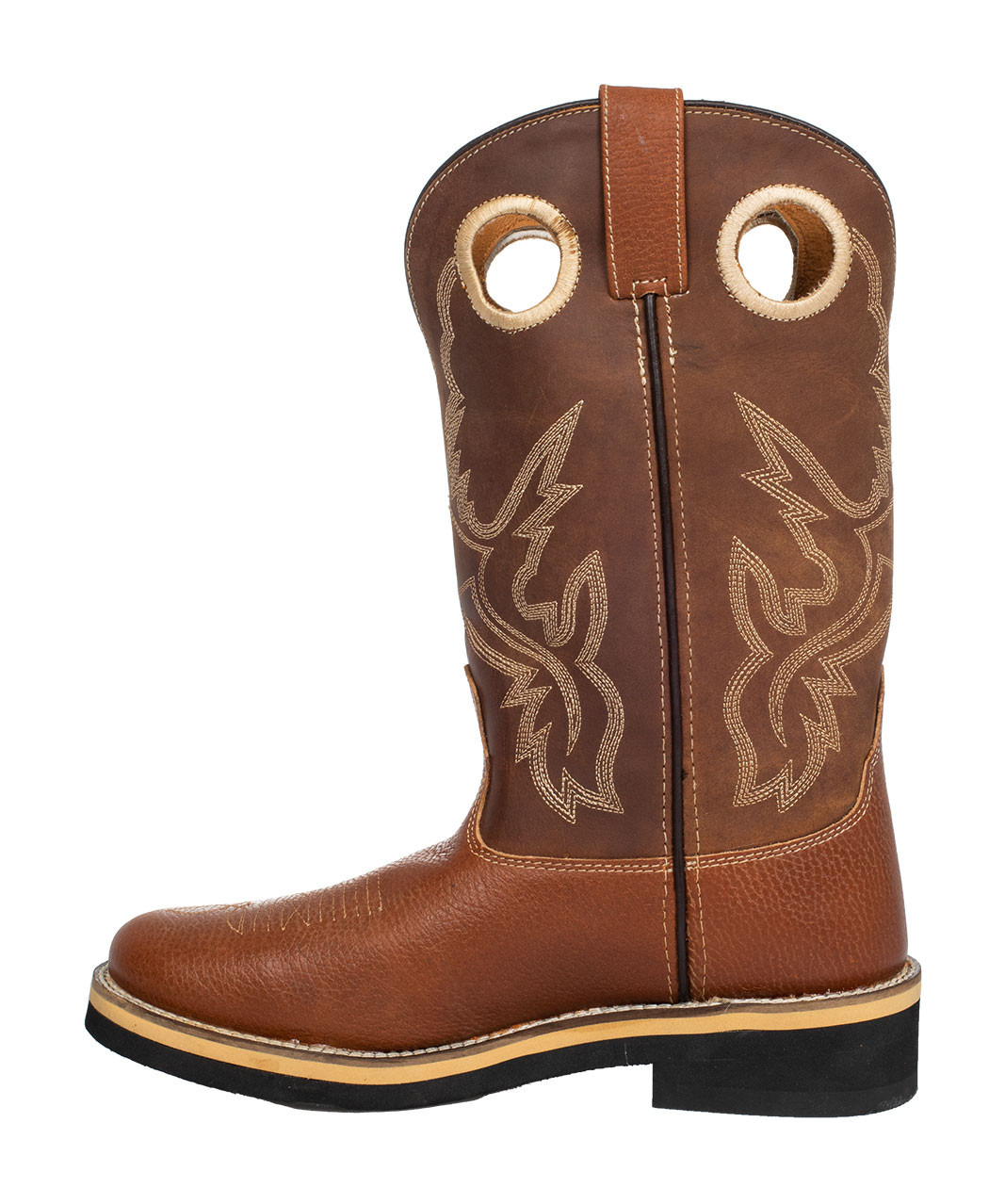 Bottes western Pro-tech Buckaroo en cuir