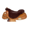 Western schapenvacht zadelhoes Umbria Equitazione - Bruin