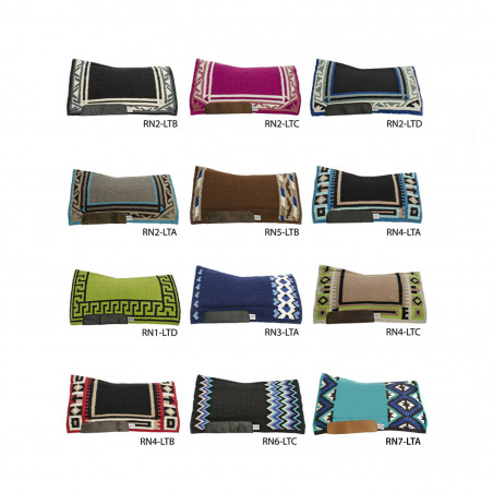 Navajo-deken Pool's Star uitgerafeld