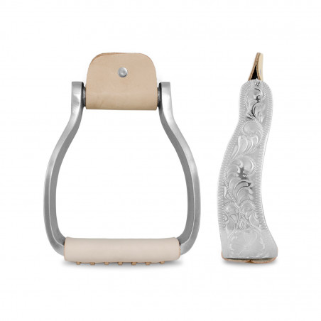 Westernschoenen Lakota aluminium en leer