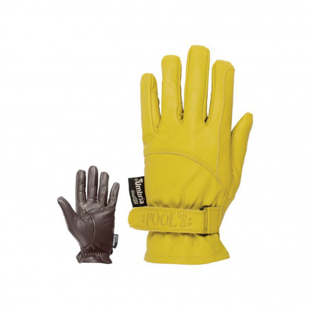 Leren rijhandschoenen met klittenbandsluiting Umbria Equitazione 174