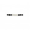 Dubbele nylon Lakota halsband - Zwart