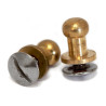 Gogue-knop Canter - Messing