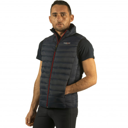 Mouwloze herenbodywarmer Frankrijk Collectie Flags & Cup