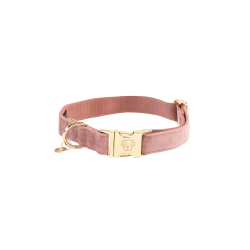 Hondenhalsband Velvet Kentucky Oudroze