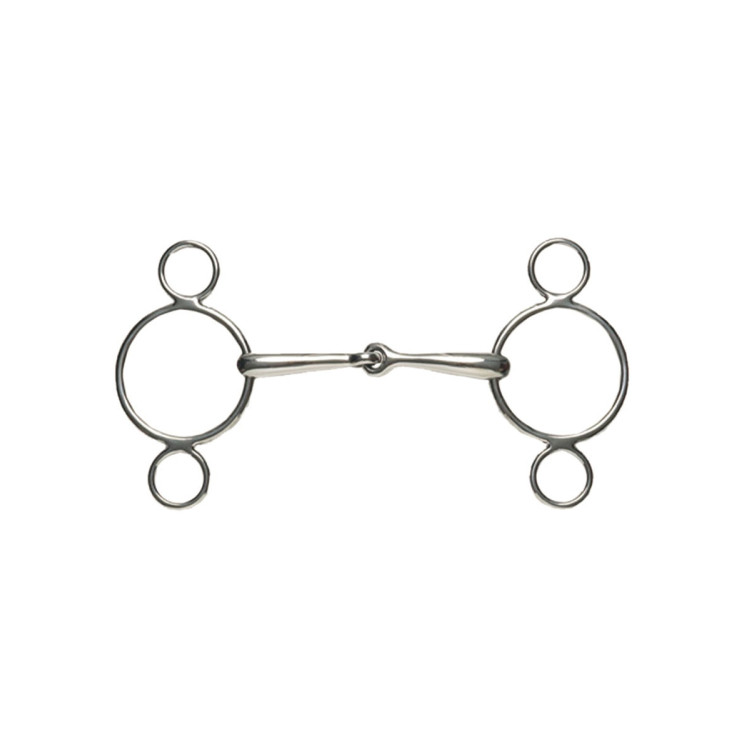 Mors Dutch Gag met 2 ringen Korsteel