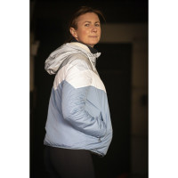 Blouson Pénélope Lecciblock Arctisch blauw Blouson Pénélope Lecciblock Arctisch blauw
