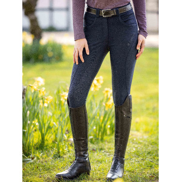 LeMieux Amara II Full Seat Broek Marineblauw