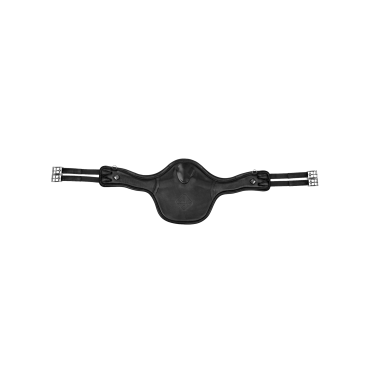 Anatomische lange singel LeMieux Gel-Tek met magneet Zwart