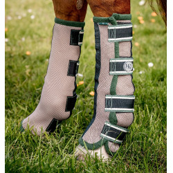 Vliegenbeschermers Horseware Beige / groen Vliegenbeschermers Horseware Beige / groen
