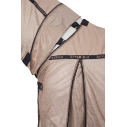 Combo vliegen-deken B Vertigo met afneembare halsbedekking en UV-bescherming Gemberkoekje Beige