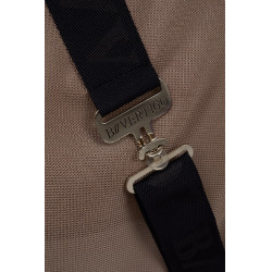 Combo vliegen-deken B Vertigo met afneembare halsbedekking en UV-bescherming Gemberkoekje Beige