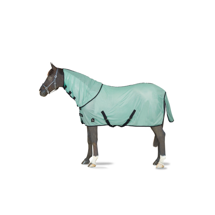 Vliegendeken Horze Paso Fino met afneembare hals en UV-bescherming Vliegendeken Horze Paso Fino met afneembare hals en UV-bescherming
