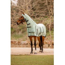Vliegendeken Horze Paso Fino met halsstuk en UV-bescherming Vliegendeken Horze Paso Fino met halsstuk en UV-bescherming