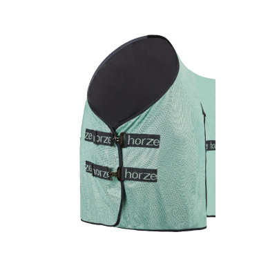 Vliegendeken Horze Paso Fino met UV-bescherming Groene beek Vliegendeken Horze Paso Fino met UV-bescherming Groene beek