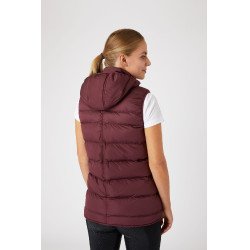 Mouwloze bodywarmer met capuchon Horze Callie dames Mouwloze bodywarmer met capuchon Horze Callie dames