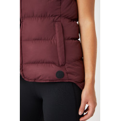 Mouwloze bodywarmer met capuchon Horze Callie dames Mouwloze bodywarmer met capuchon Horze Callie dames